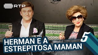 Herman José e a estrepitosa Maman | 5 Para a Meia-Noite | RTP