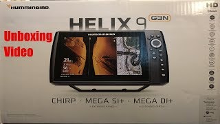 Unboxing Humminbird Helix 9+ MSI G3N