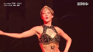柚希礼音の傾国の美しさが炸裂！ミュージカル「マタ・ハリ」東京公演が開幕