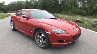 Тест-драйв Мазда РХ 8 Mazda RX 8 Программа об автомобилях БЕЛАЯ ПОЛОСА