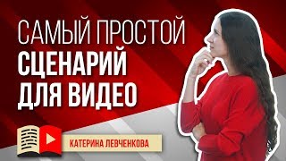 Базовый сценарий для видео - вступление, основная часть, заключение
