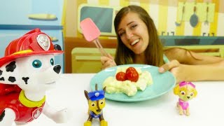 ¡Aprende a cocinar con la Patrulla de Cachorros! Vídeos para niños.