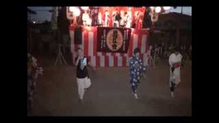 私部盆踊り大会2013　②泉州音頭　一誠会清一