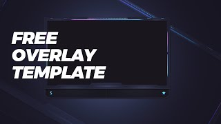 Free Colorful Twitch Webcam Overlay Template