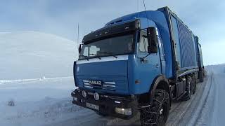 Спуск с перевала с использованием горного тормоза