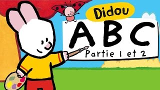 Apprendre l'Alphabet avec Didou | A à Z (Partie 1 et 2) HD , plus ? ici ⬇⬇⬇
