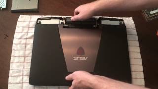Asus G751 Memory Upgrade / Disassembly
