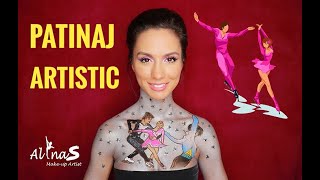 Patinaj artistic BODYPAINTING