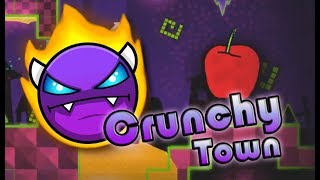 [Geometry dash 2.1] - 'Crunchy Town' by CastriX (All Coins) (On stream)