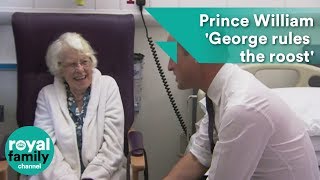 Prince William: George rules the roost