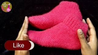 6 से 7 नंबर के लिए ? सबसे अलग मोज़े बनाना सीखें || LADIES ANKLE SOCKS || 200