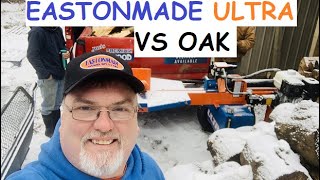 FIREWOOD - Eastonmade Ultra log splitter VS oak blocks