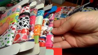 Организация репсовой ленты с рисунком\  Organization rep ribbon with a pattern