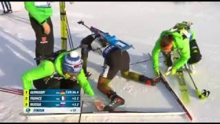 Свинский финиш Фуркада / Swinish finish Fourcade