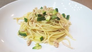 SPAGHETTI TONNO E ZUCCHINE VELOCISSIMI