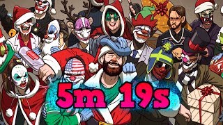 PAYDAY 2 - Stealing Xmas SpeedRun (5m 19s)