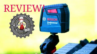 BOSCH 30 ft. Self Leveling Cross Line Laser Level (GLL30S) REVIEW!