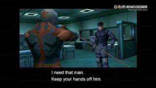 Metal Gear Solid - SOLID SNAKE vs CYBORG NINJA