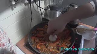 Плов с макаронами по Татарски