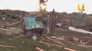 Природный катаклизм разрушил деревню в Башкирии.