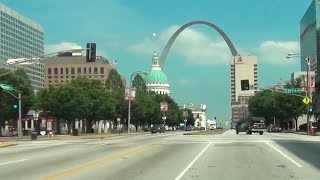 Driving around in St Louis, Missouri - POV