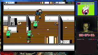 New Ghostbusters 2 прохождение 100% | Игра на (Dendy, Nes, Famicom, 8 bit) 1990 Live cтрим HD [RUS]