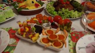 МОЙ НОВОГОДНИЙ СТОЛ 2017  МОИ БЛЮДА,