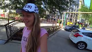 Дикий пляж на 72км Сочи. Плаваем и ныряем за рыбами в Чёрном море с подводными масками и трубками