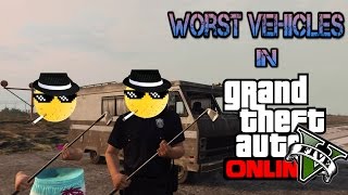 Top 5 Worst Vehicles In GTA 5