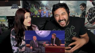 Sir Patrick Stewart Loves A Male KISS - CONAN on TBS REACTION!!!
