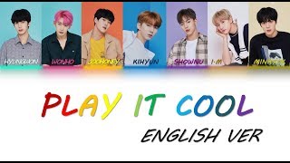 MONSTA X (몬스타엑스) & Steve Aoki (English Version) - Play It Cool (Color Coded ENG/RUS Lyrics)