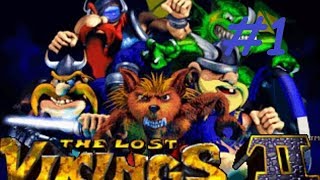 Norse by Norsewest: The Return of the Lost Vikings Прохождение игры на PS1 # 1