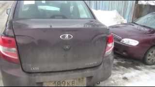 Замена лампы стоп сигнала P21/5W на ВАЗ - Lada Granta