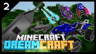 Minecraft DREAM CRAFT #2 'LIGHTSABERS!' (Star Wars Mod Pack - DreamCraft Part 2)