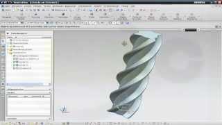 10.3 Schnecke - Siemens NX 8 Ttraining - Sweep - Swept