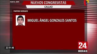 ONPE: al 99.43% de actas procesadas en Lima, estos serían los virtuales congresistas