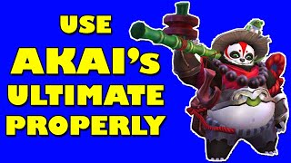 HOW TO USE AKAI'S ULTIMATE PROPERLY | AKAI ULTIMATE GUIDE | AKAI GAMEPLAY