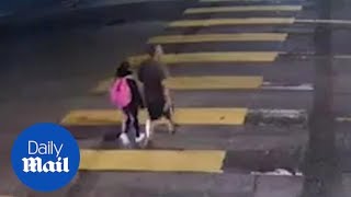 Father saves his daughter, gets injured in a hit-and-run in LA