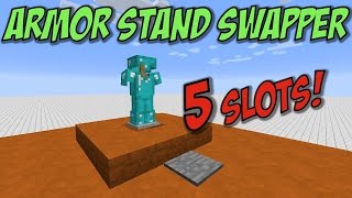 Minecraft Armor Stand Swapper - All 5 Armor Types