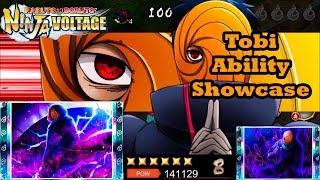 Tobi Ability Showcase | Naruto x Boruto Ninja Voltage