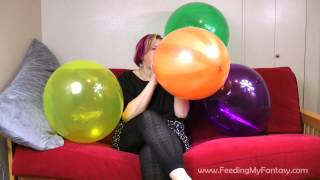Blow to Pop Punch Ball