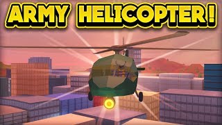 NEW ARMY HELICOPTER & MORE! (ROBLOX Jailbreak)