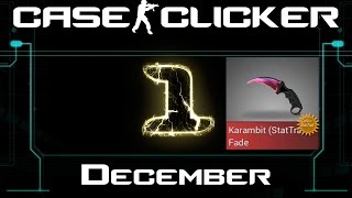 Case Clicker | December Karambit Fade FN ST Tradeaway #1