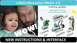 New LEGO WeDo 2.0 App - instructions & interface update
