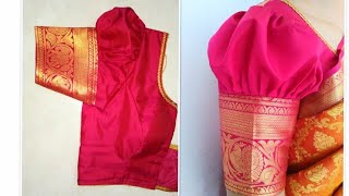 Beautiful puff sleeve design|simple and easy cutting and stitching.