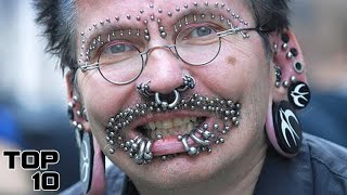 Top 10 Insane Body Piercings - Part 2