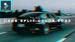 WONDERSHARE FILMORA | HOW TO MAKE RGB SPLIT COLOR EDGE EFFECT | TUTORIAL [HINDI] DEEP THABAL !