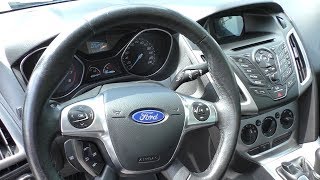 Ford Focus 2013 1.6 147.000 пробега, Обзор и Тест Драйв