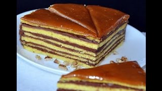 Шоколадный торт Добош
