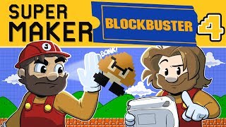 New Super Mario Maker | Let’s Play Blockbuster #4 | Super Beard Bros.